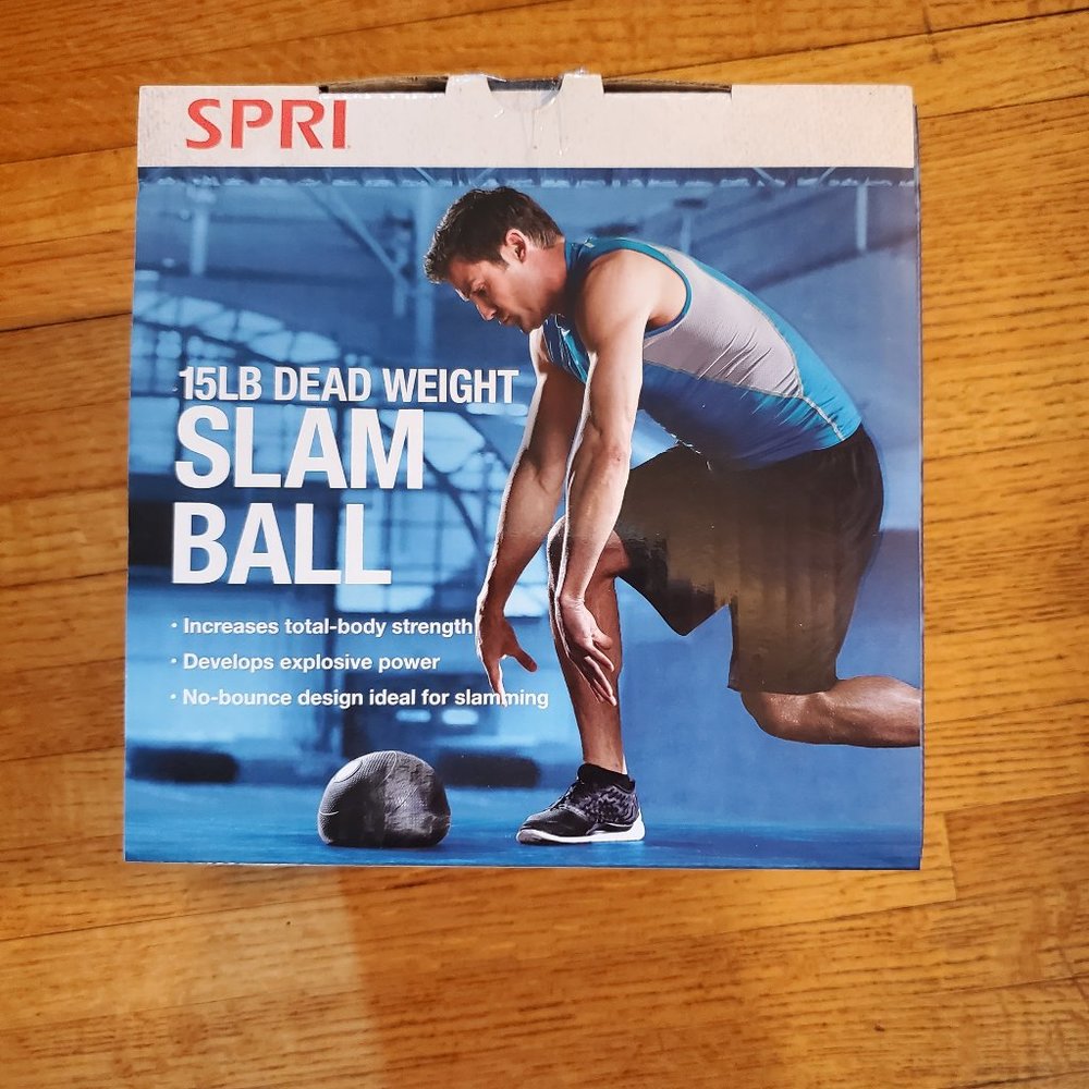 15 Pound SPRI Dead Weight Slam Ball NIB